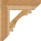 Ekena Millwork Merced Slat Rough Sawn Bracket, Western Red Cedar, 6"W x 26"D x 26"H BKT06X26X26MRC06RWR - alternate 2